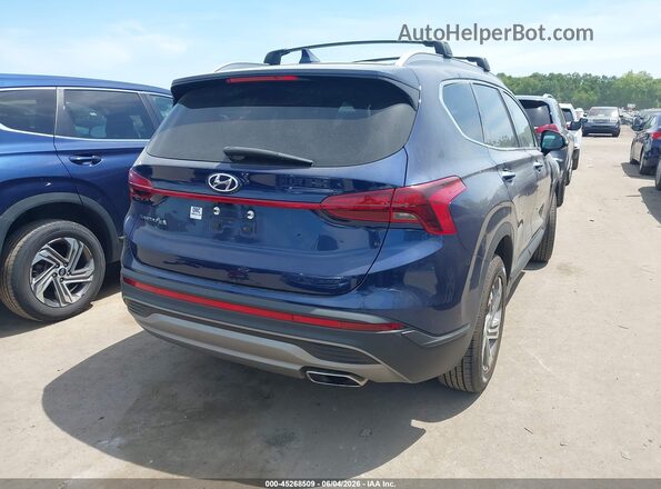 5NMS24AJXPH545747 2023 HYUNDAI SANTA FE Синий Задняя правая четверть