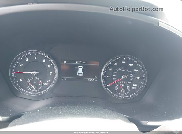 5NMS24AJXPH545747 2023 HYUNDAI SANTA FE Синий Вид задних сидений