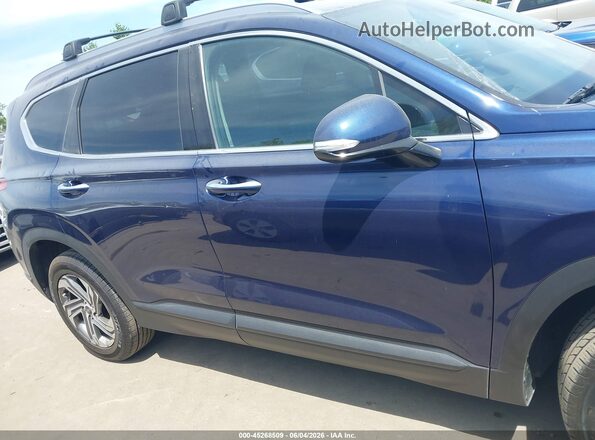 5NMS24AJXPH545747 2023 HYUNDAI SANTA FE Синий Вид задней части салона