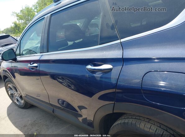 5NMS24AJXPH545747 2023 HYUNDAI SANTA FE Синий Панорамный вид салона 360°