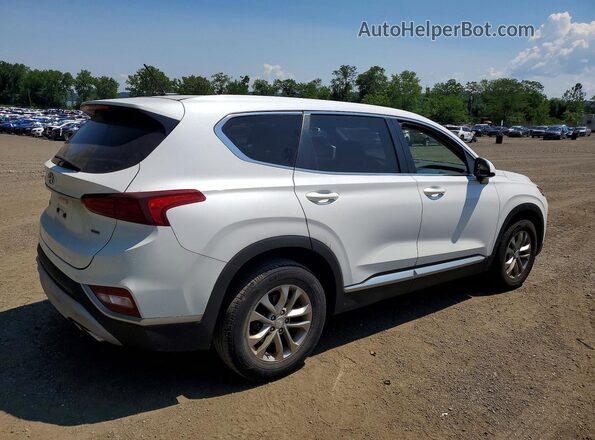 5NMS2CAD0KH102651 2019 HYUNDAI SANTA White უკანა მარჯვენა