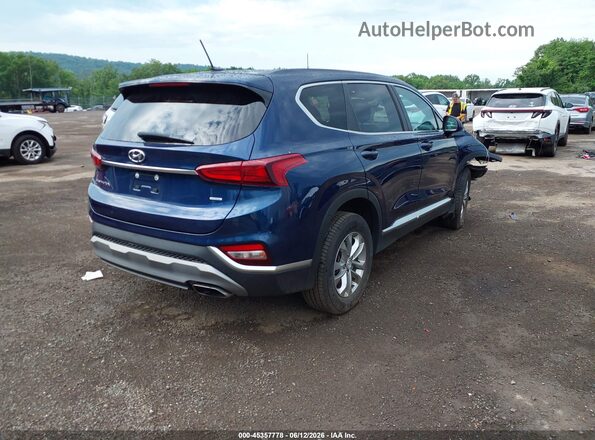5NMS2CAD0LH233936 2020 HYUNDAI SANTA FE Dark Blue Tył prawy