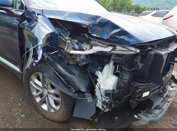 5NMS2CAD0LH233936 2020 HYUNDAI SANTA FE Dark Blue Widok z przodu