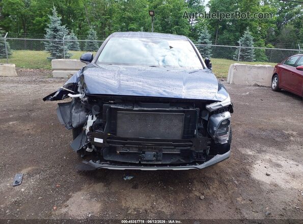 5NMS2CAD0LH233936 2020 HYUNDAI SANTA FE Dark Blue Widok wnętrza z tyłu