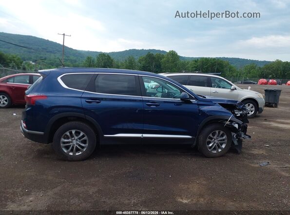 5NMS2CAD0LH233936 2020 HYUNDAI SANTA FE Dark Blue Widok wnętrza 360 stopni