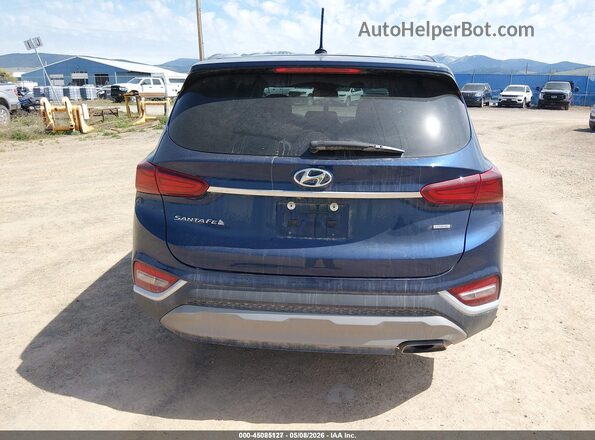 5NMS2CAD0LH259694 2020 HYUNDAI SANTA FE Синий 