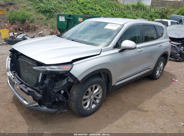 5NMS2CAD1LH145381 2020 HYUNDAI SANTA FE Silver Vista tres cuartos delantera izquierda
