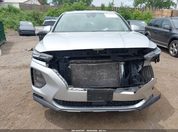 5NMS2CAD1LH145381 2020 HYUNDAI SANTA FE Silver Vista del cuadro de instrumentos