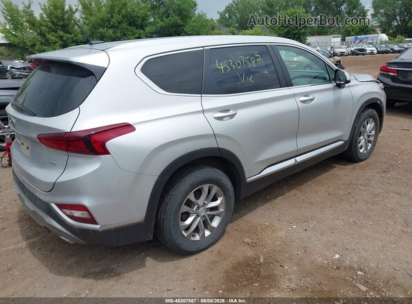 5NMS2CAD1LH145381 2020 HYUNDAI SANTA FE Silver Trasero derecho