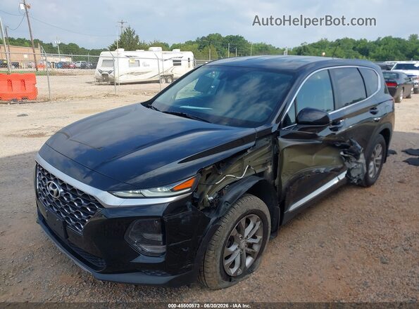 5NMS2CAD1LH284720 2020 HYUNDAI SANTA FE Черный Передняя левая четверть