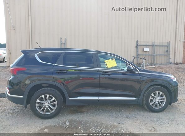 5NMS2CAD1LH284720 2020 HYUNDAI SANTA FE Черный Вид задней части салона