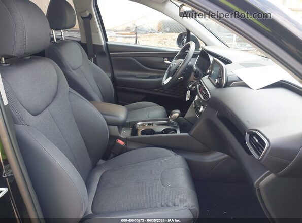 5NMS2CAD1LH284720 2020 HYUNDAI SANTA FE Черный Вид салона спереди