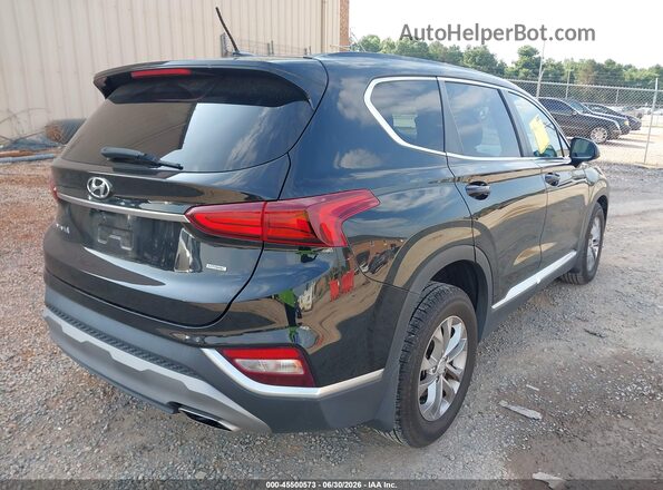 5NMS2CAD1LH284720 2020 HYUNDAI SANTA FE Черный Задняя правая четверть