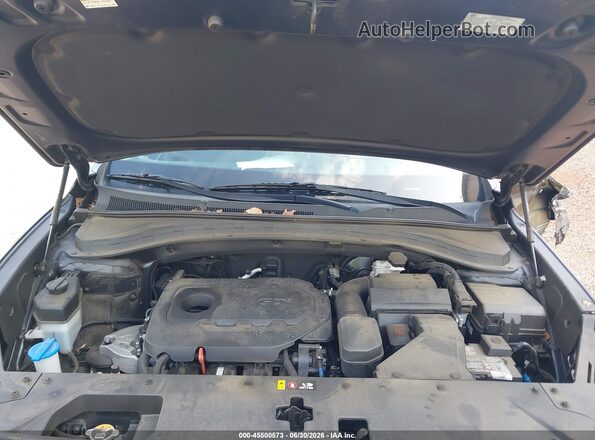 5NMS2CAD1LH284720 2020 HYUNDAI SANTA FE Черный Вид сзади