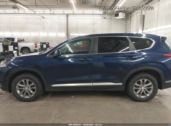 5NMS2CAD2KH122724 2019 HYUNDAI SANTA FE Синий Панорамный вид салона 360°