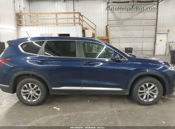 5NMS2CAD2KH122724 2019 HYUNDAI SANTA FE Синий Вид задней части салона