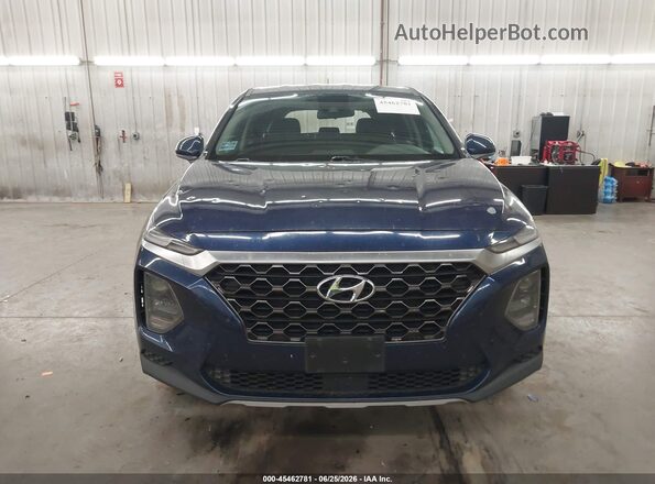 5NMS2CAD2KH122724 2019 HYUNDAI SANTA FE Синий Вид щитка приборов