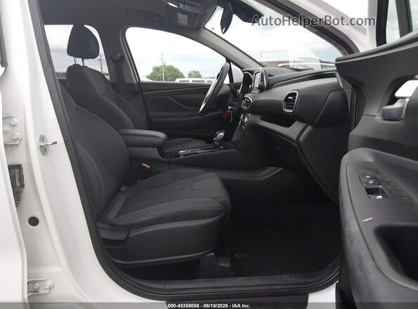 5NMS2CAD3KH018064 2019 HYUNDAI SANTA FE White Front interior view
