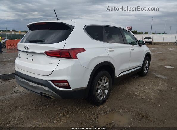 5NMS2CAD3KH018064 2019 HYUNDAI SANTA FE White Rear right