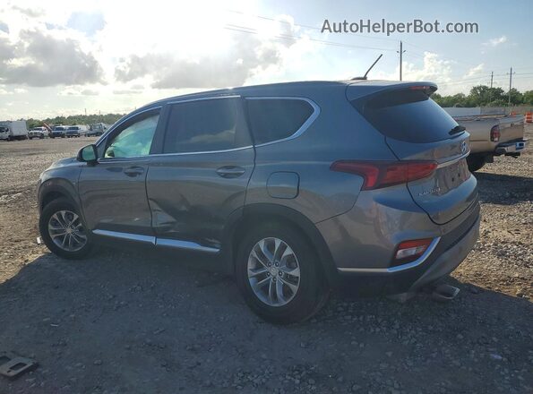 5NMS2CAD3KH093394 2019 HYUNDAI SANTA Серый Задняя левая четверть