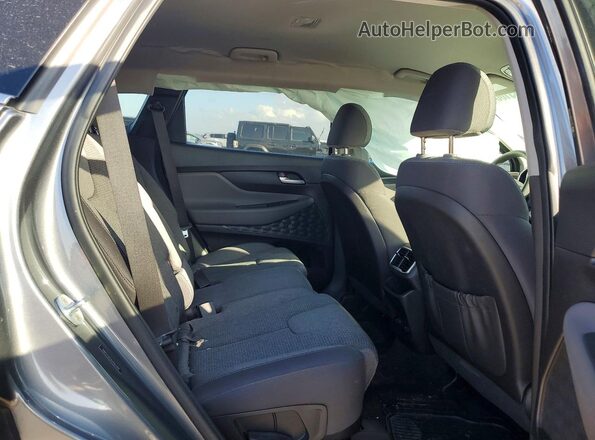 5NMS2CAD3KH093394 2019 HYUNDAI SANTA Серый Вид задних сидений