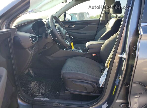 5NMS2CAD3KH093394 2019 HYUNDAI SANTA Серый Вид салона спереди