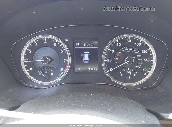 5NMS2CAD3KH102126 2019 HYUNDAI SANTA FE Серебряный Вид задних сидений