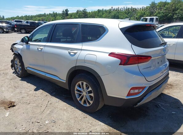 5NMS2CAD3KH102126 2019 HYUNDAI SANTA FE Серебряный Задняя левая четверть