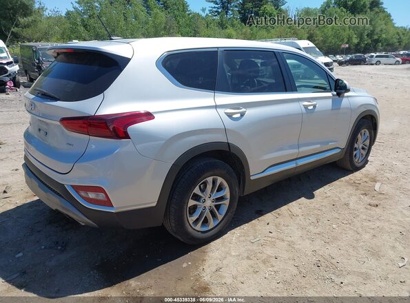 5NMS2CAD3KH102126 2019 HYUNDAI SANTA FE Серебряный Задняя правая четверть