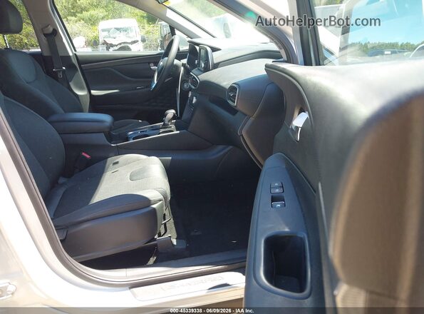 5NMS2CAD3KH102126 2019 HYUNDAI SANTA FE Серебряный Вид салона спереди