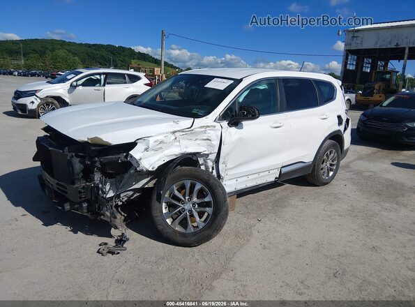 5NMS2CAD3LH155782 2020 HYUNDAI SANTA FE White Vista tres cuartos delantera izquierda