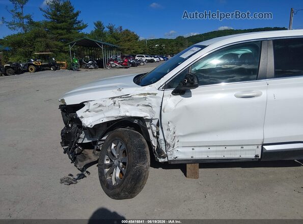 5NMS2CAD3LH155782 2020 HYUNDAI SANTA FE White Vista frontal