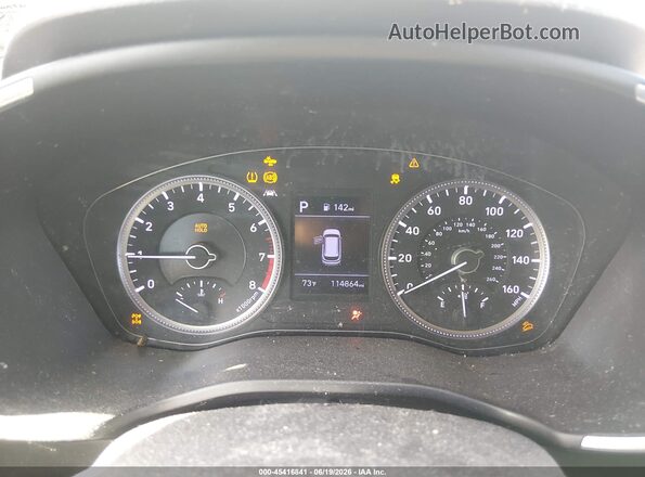 5NMS2CAD3LH155782 2020 HYUNDAI SANTA FE White Vista de los asientos traseros