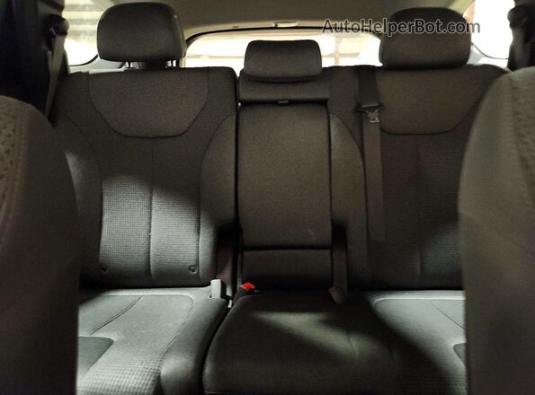 5NMS2CAD3LH193044 2020 HYUNDAI SANTA Black Vista de los asientos traseros