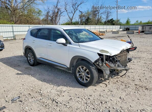 5NMS2CAD4KH051297 2019 HYUNDAI SANTA White Front right