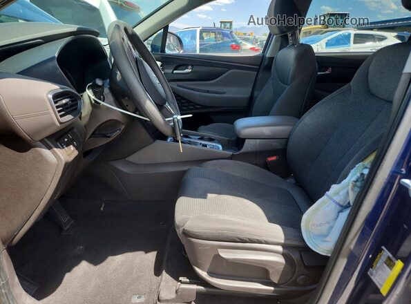 5NMS2CAD4KH077771 2019 HYUNDAI SANTA Blue 