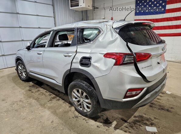 5NMS2CAD4KH093694 2019 HYUNDAI SANTA Silver უკანა მარცხენა