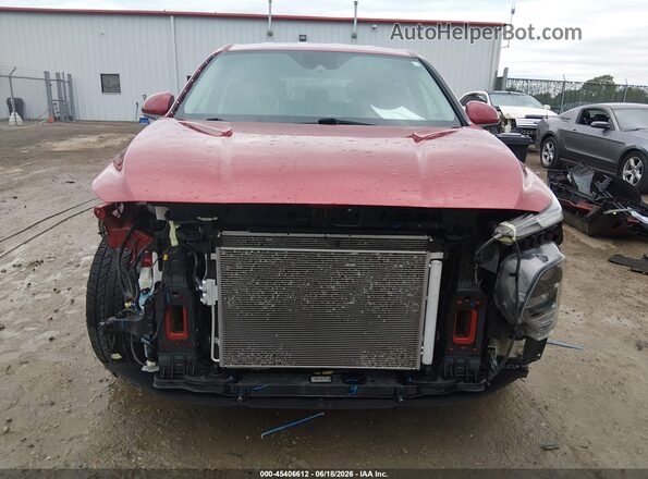 5NMS2CAD4KH102118 2019 HYUNDAI SANTA FE Красный Вид задней части салона