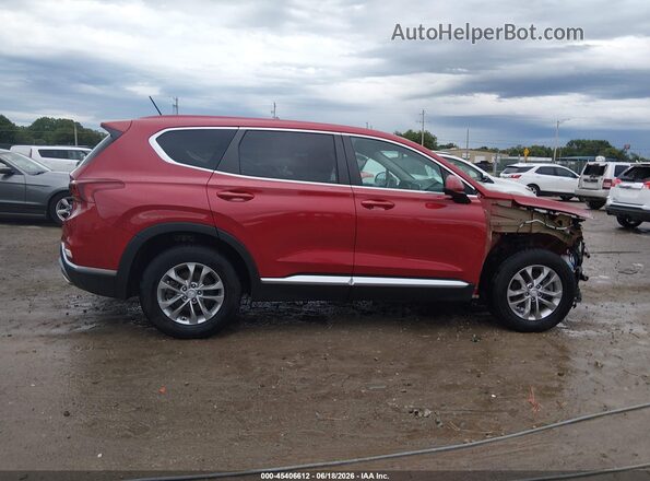 5NMS2CAD4KH102118 2019 HYUNDAI SANTA FE Красный Панорамный вид салона 360°