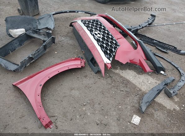 5NMS2CAD4KH102118 2019 HYUNDAI SANTA FE Красный Вид щитка приборов