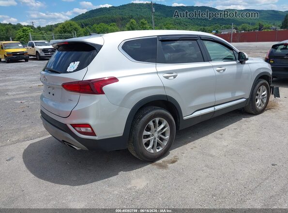 5NMS2CAD5KH083563 2019 HYUNDAI SANTA FE Silver Հետևի աջ