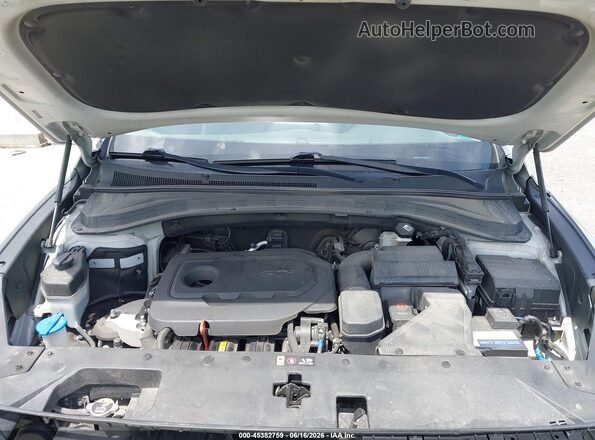 5NMS2CAD5KH083563 2019 HYUNDAI SANTA FE Silver Հետևի տեսք