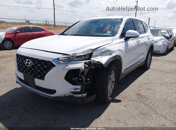 5NMS2CAD5KH101978 2019 HYUNDAI SANTA FE White Front left