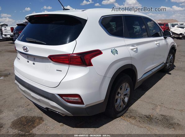 5NMS2CAD5KH101978 2019 HYUNDAI SANTA FE White Rear right