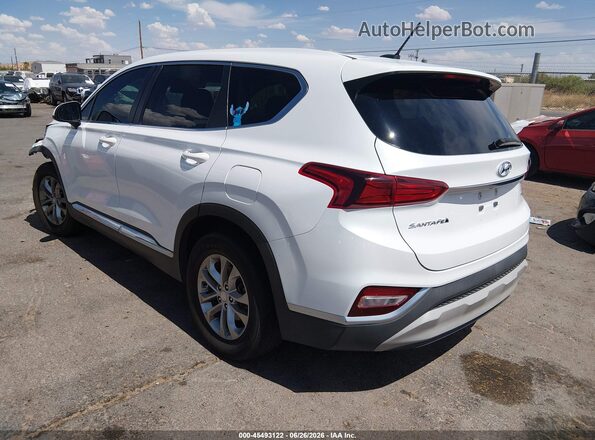 5NMS2CAD5KH101978 2019 HYUNDAI SANTA FE White Rear left