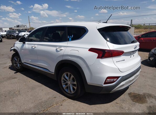 5NMS2CAD5KH101978 2019 HYUNDAI SANTA FE White Rear interior view