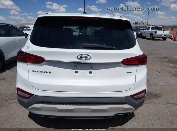 5NMS2CAD5KH101978 2019 HYUNDAI SANTA FE White 