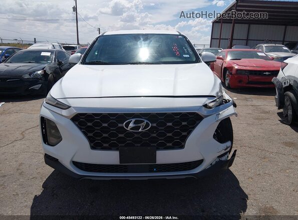 5NMS2CAD5KH101978 2019 HYUNDAI SANTA FE White Dashboard view