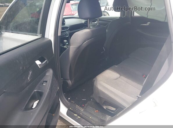 5NMS2CAD5LH286311 2020 HYUNDAI SANTA FE White VIN კოდის სტიკერის ხედი