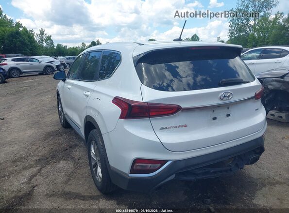 5NMS2CAD5LH286311 2020 HYUNDAI SANTA FE White უკანა მარცხენა